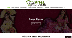 Desktop Screenshot of dominioartescorporais.com