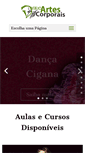 Mobile Screenshot of dominioartescorporais.com